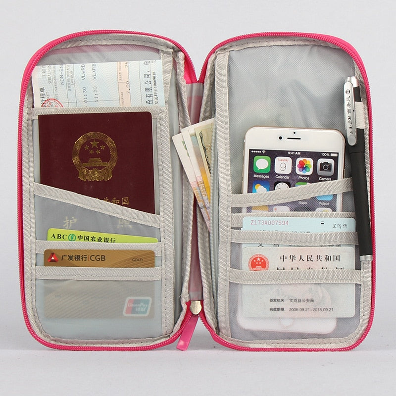 Premium Passport Travel Wallet